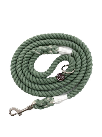 Pawsome Paws Boutique Rope Dog Lead - Khaki